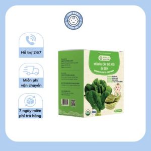 Mì organic Anpaso cải bó xôi