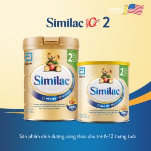 Sữa bột Similac cho trẻ từ 6 đến 12 tháng tuổi